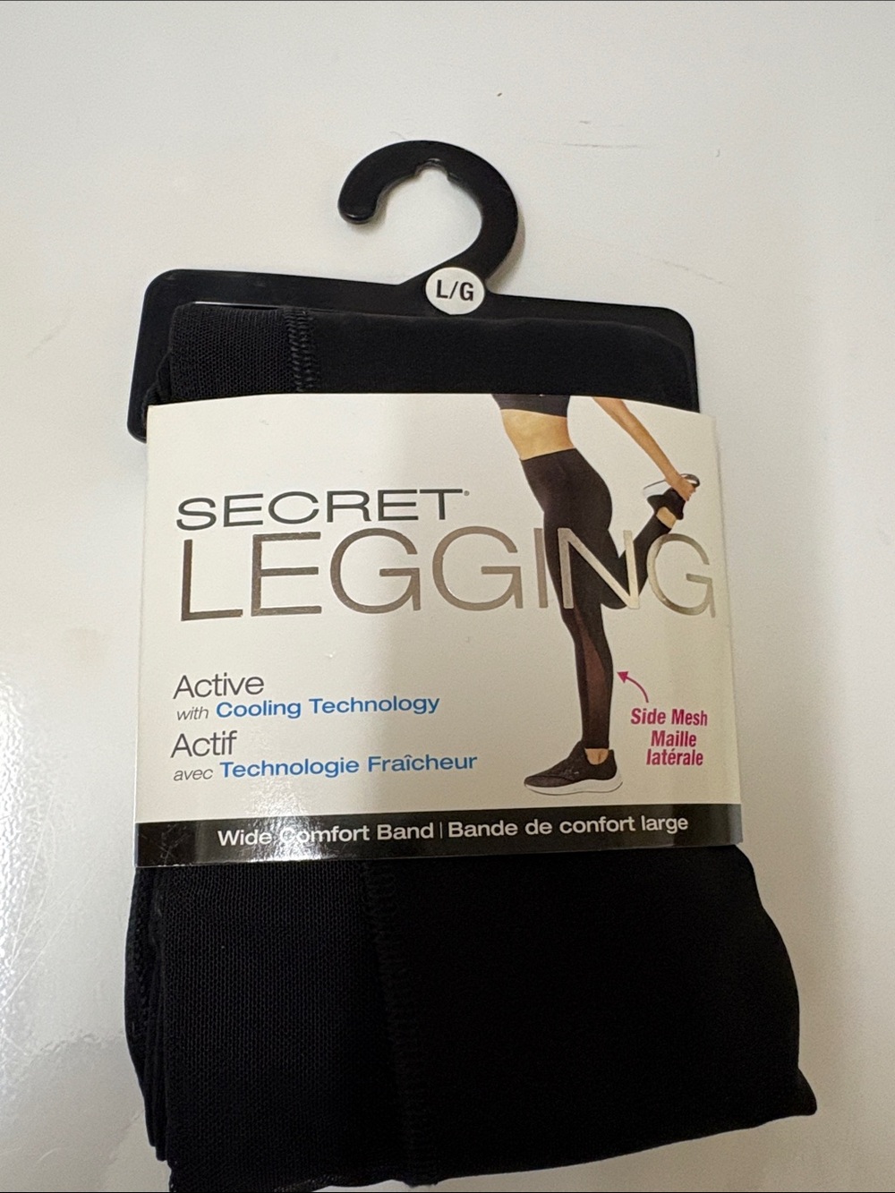 Secret Legging Active cooling technology  – Black, brand new, large